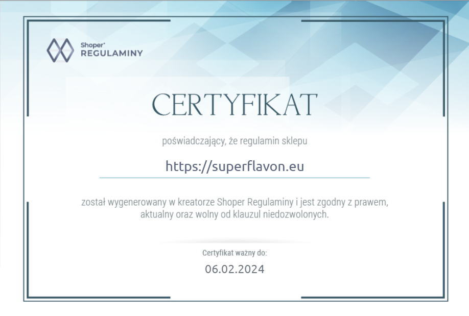 Certyfikat